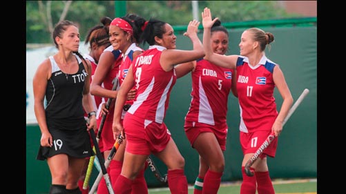 Ganadoras del hockey en Barranquilla