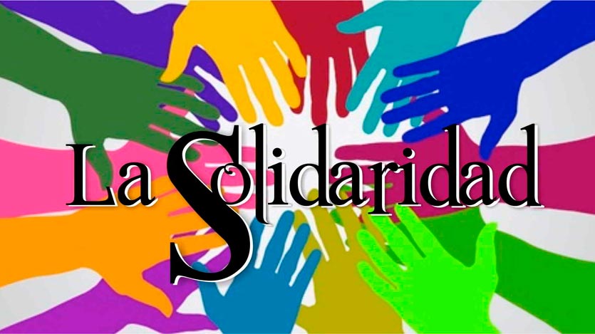 Cartel de solidaridad