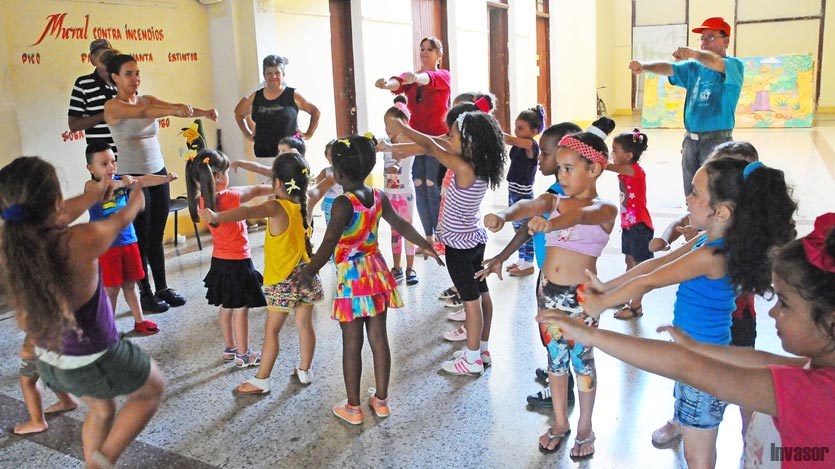 Niños en el taller