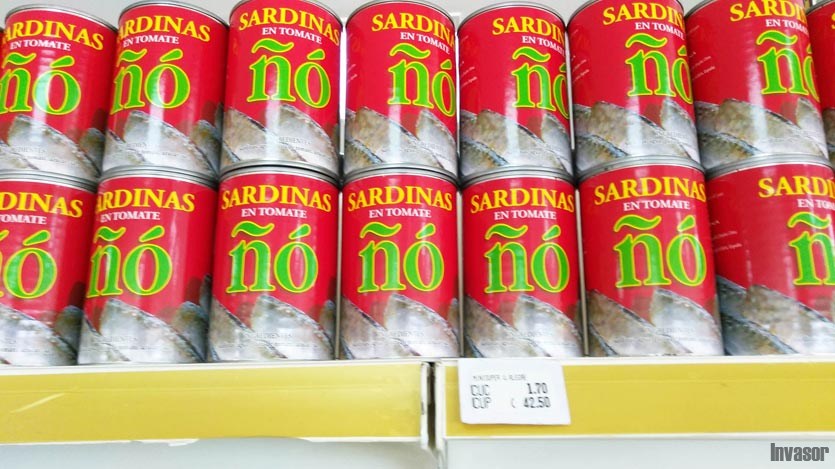 Latas de sardinas