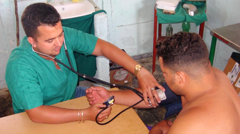 Médico y paciente