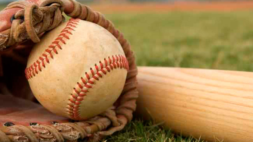 Guante, pelota y bate 
