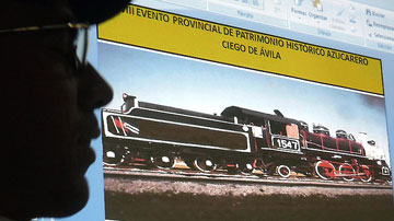 Cartel sobre evento de Patrimonio Azucarero 