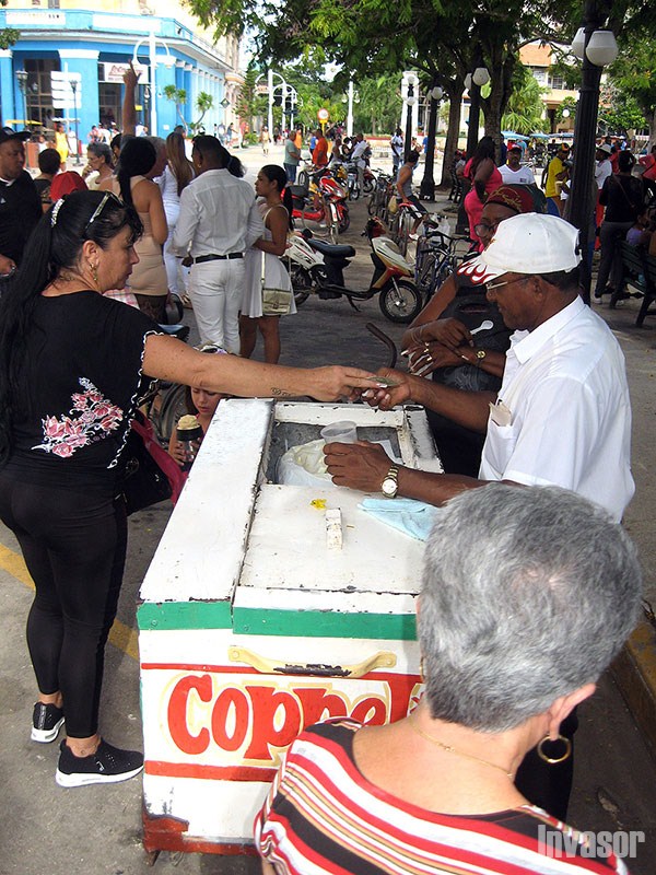 Venta de helado