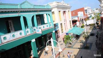 Boulevard del municipio Ciego de Ávila