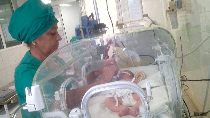 servicio de Neonatología del hospital de Morón