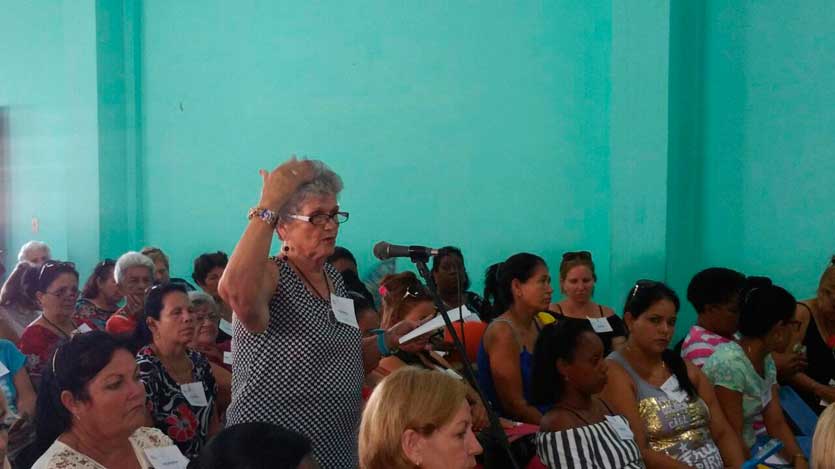 Asamblea Municipal 10mo. Congreso de la Federación de Mujeres Cubanas