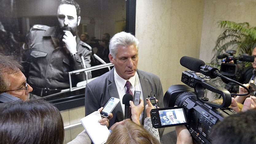 Entrevista a Miguel Díaz Canel en Nueva York