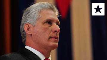 Miguel Díaz-Canel Bermúdez, presidente del Consejo de Estado y de Ministros en Cuba