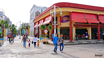 Bulevar en Ciego de Ávila 