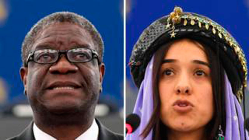Denis Mukwege y Nadia Murad Premio Nobel de la Paz