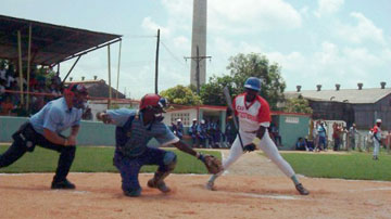 Juego de béisbol
