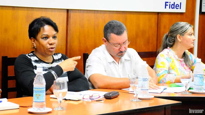 Inés María Chapman Waugh, vicepresidenta de los Consejos de Estado y de Ministros