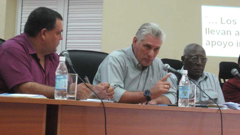 Miguel Díaz-Canel Bermúdez, presidente del Consejo de Estado y de Ministros en Cuba
