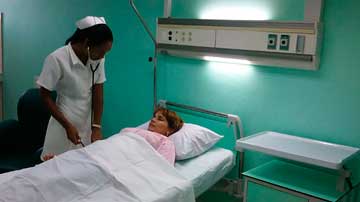 Sala de hospital en Ciego de Ávila