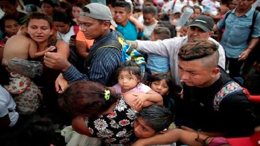 Caravana migratoria hacia los EE.UU.