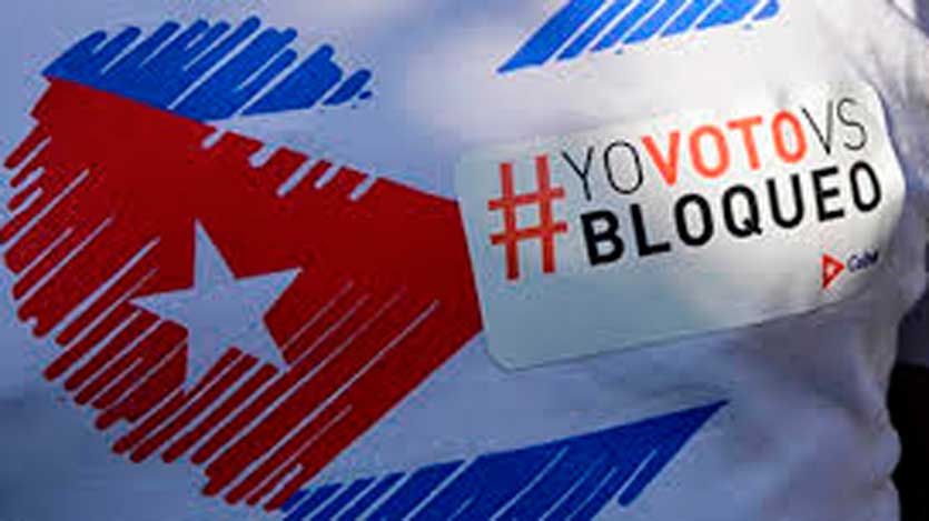 Voto contra el bloqueo
