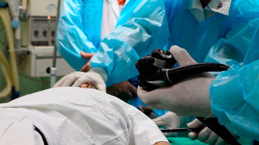 médico y paciente