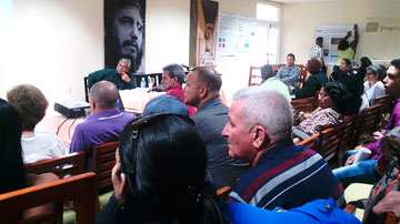 Encuentro en universidad de Ciego de Ávila 