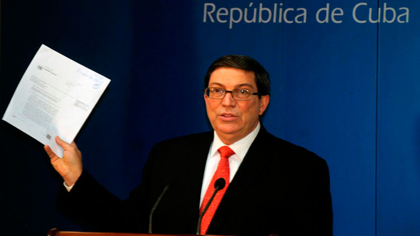 Ministro de Relaciones Exteriores, Bruno Rodríguez