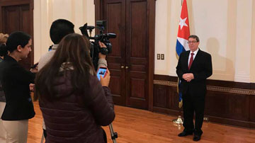 Canciller cubano, Bruno Rodríguez