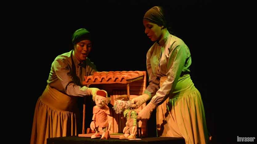 Actores en puesta en escena