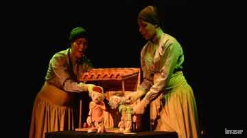 Actores en puesta en escena