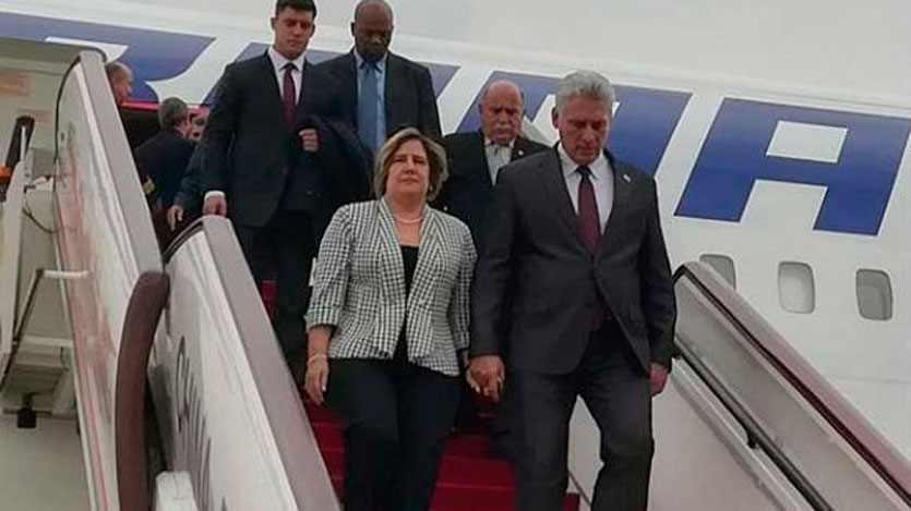 Presidente cubano Miguel Díaz-Canel