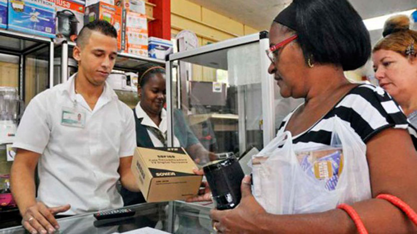 Dependiente de una tienda