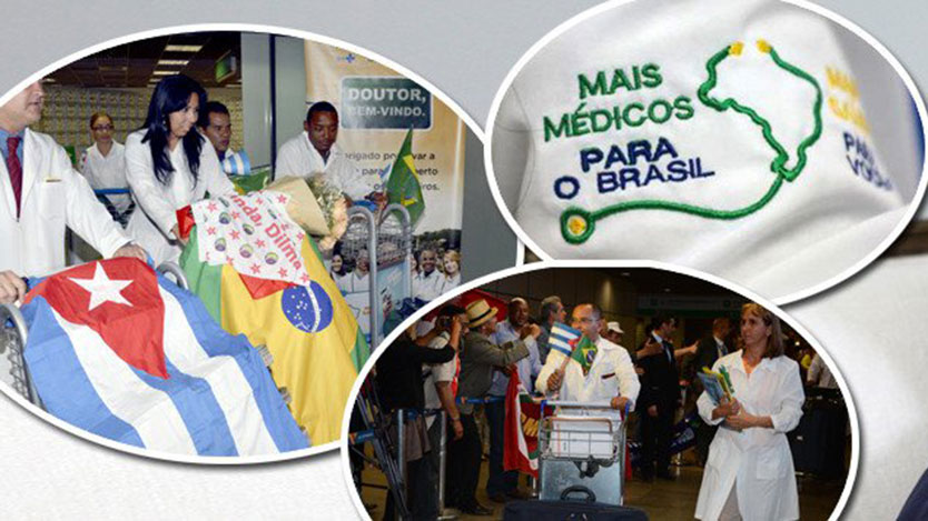 Médicos llegan a Cuba