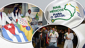 Médicos llegan a Cuba