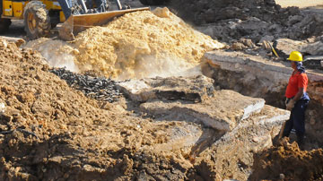 Arreglo tubería de agua