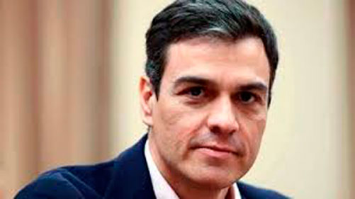 Presidente de España Pedro Sánchez Pérez Castejón