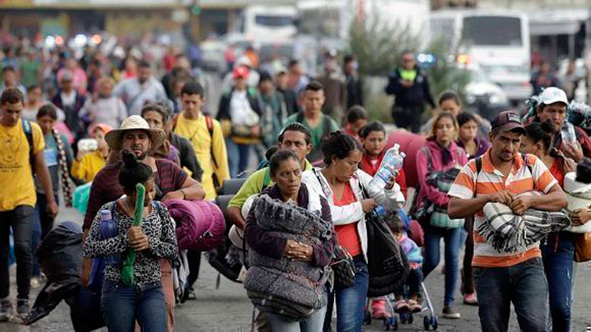 Caravana migratoria hacia los EE.UU.