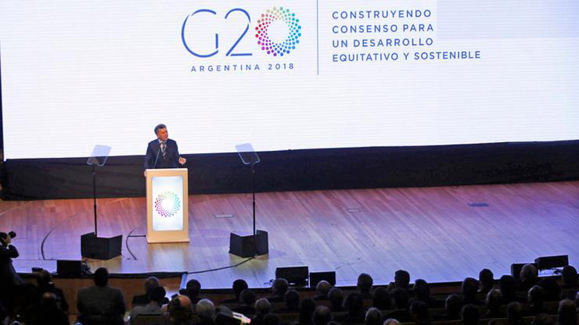 Mauricio Macri en Cumbre G-20