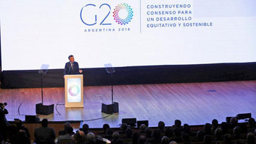 Mauricio Macri en Cumbre G-20