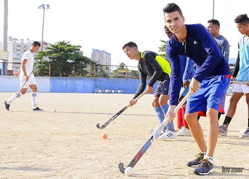 Jugadores de hockey