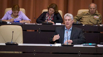 Presidente de Cuba, Miguel Díaz-Canel 
