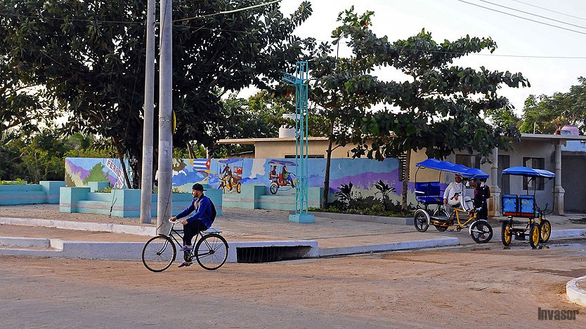 Personas en bicicletas