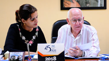 Julián Sebastián León Morell y Aniley Martín Pérez de Corcho