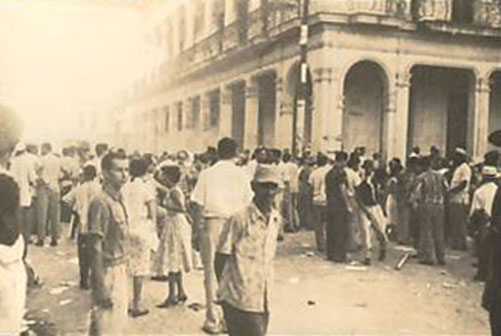 Personas en la calle