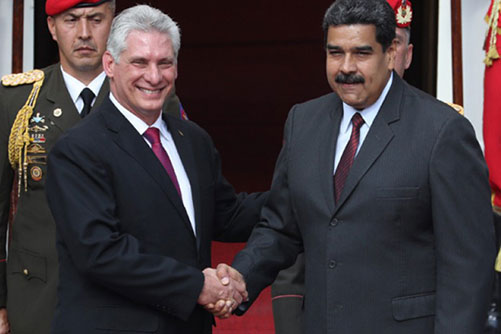 Nicolás Maduro y Díaz-Canel