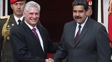 Nicolás Maduro y Díaz-Canel