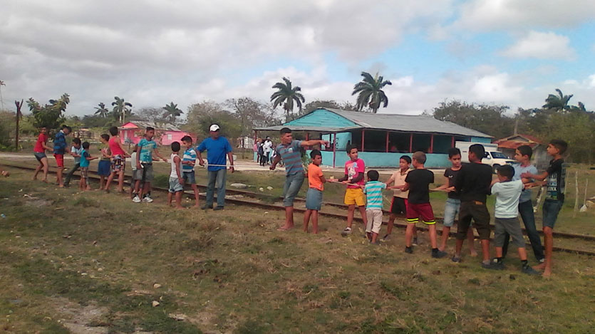 Niños jugando
