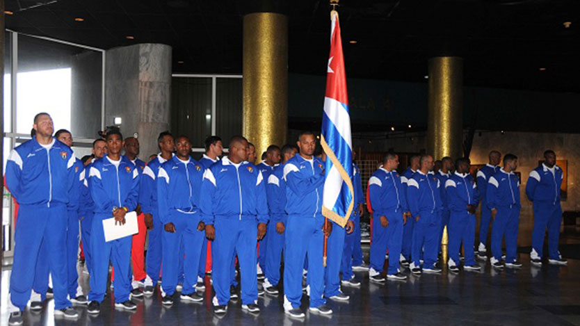 Abanderamiento de equipo de béisbol