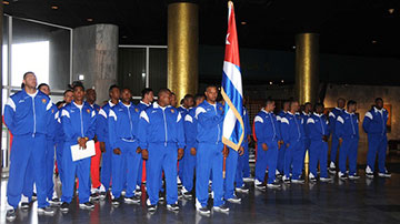 Abanderamiento de equipo de béisbol
