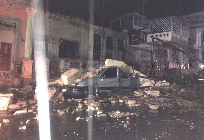 Tornado en La Habana