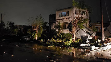 Tornado en La Habana