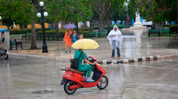 Lluvia en Ciego de Ávila 