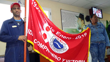 Personas con bandera
